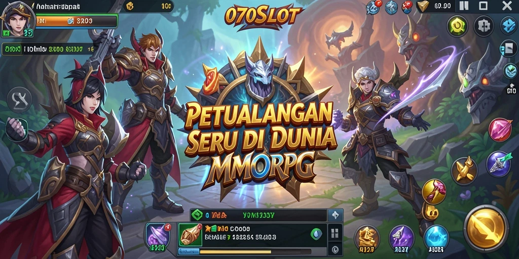 Tampilan seru dari gameplay 070SLOT yang menampilkan pertarungan epik.
