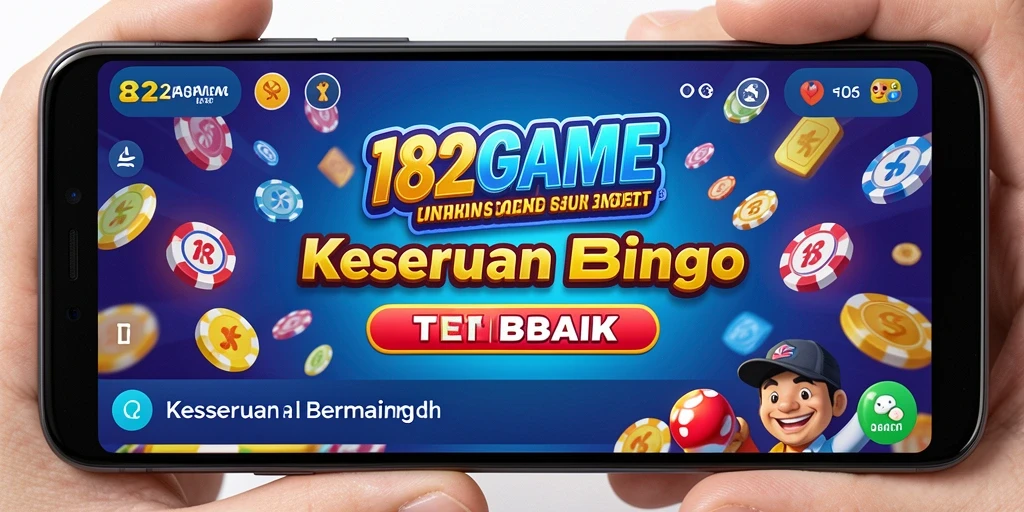 Tampilan utama gameplay Bingo di 182GAME yang mengasyikkan.