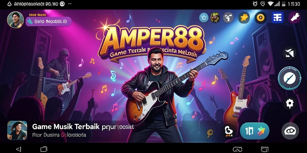 Tampilan gameplay AMPER88 yang seru dan menantang.