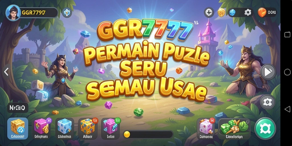 Tampilan gameplay yang mengasyikkan dalam GGR7777, penuh tantangan dan keseruan.