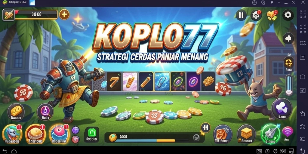 Tampilan gameplay KOPLO77 yang menantang dan strategis.