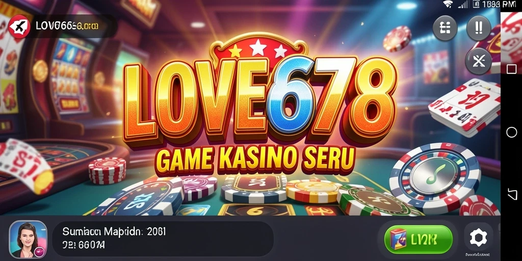 Screenshot gameplay LOVE678 menampilkan aksi seru dalam permainan Kasino.