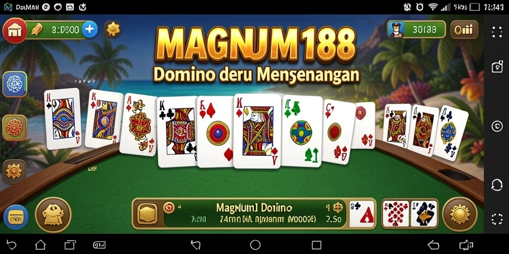 Tampilan gameplay seru dan interaktif dari MAGNUM188.