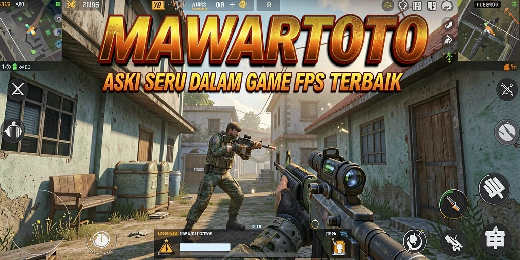 Tangkapan layar gameplay seru dari MAWARTOTO menunjukkan aksi FPS yang mendebarkan.