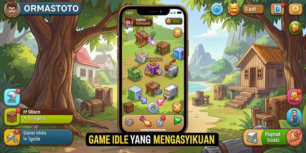 Tampilan gameplay ORMASTOTO yang menarik dan penuh warna.