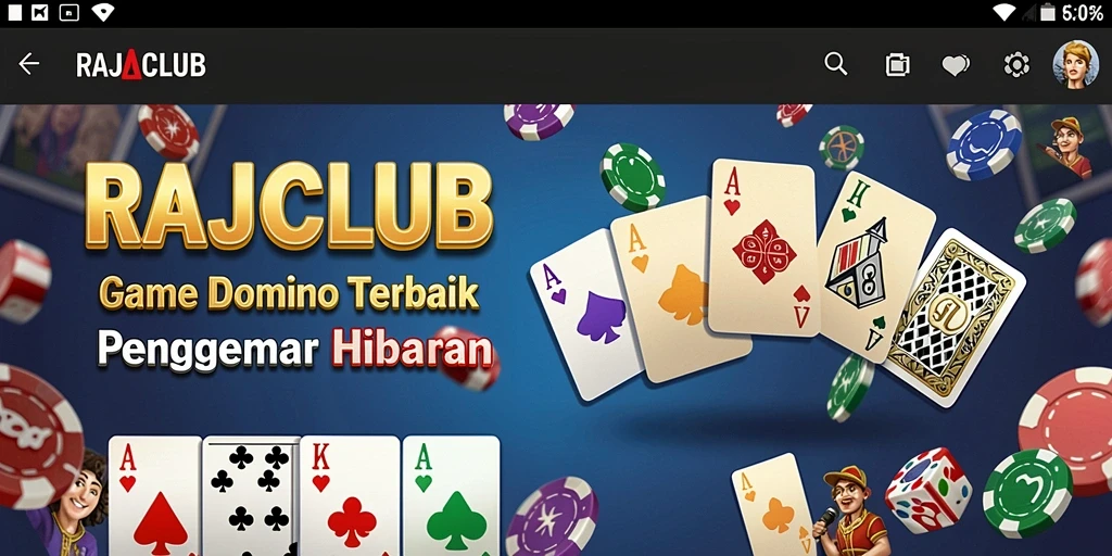 Tampilan gameplay RAJACLUB yang seru dan interaktif.
