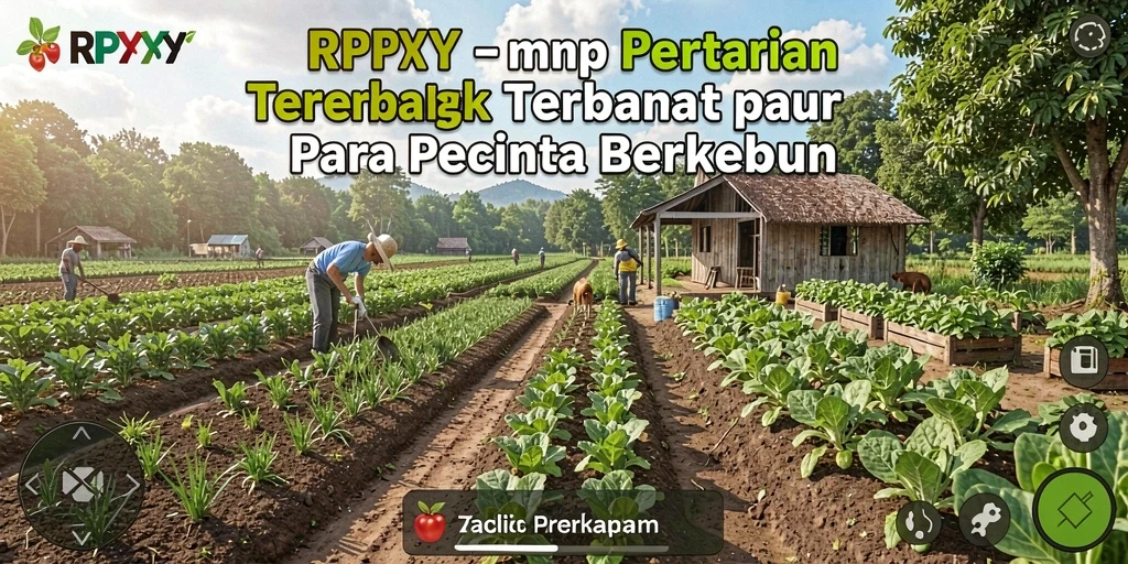 Tampilan menarik dari permainan pertanian RPYYY yang memukau.