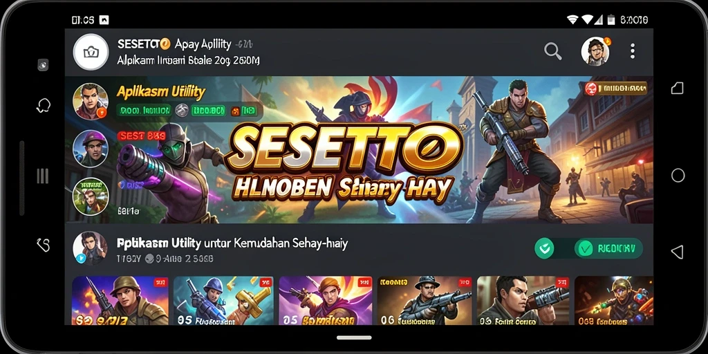 Tampilan antarmuka SESETOTO yang user-friendly dan fungsional.