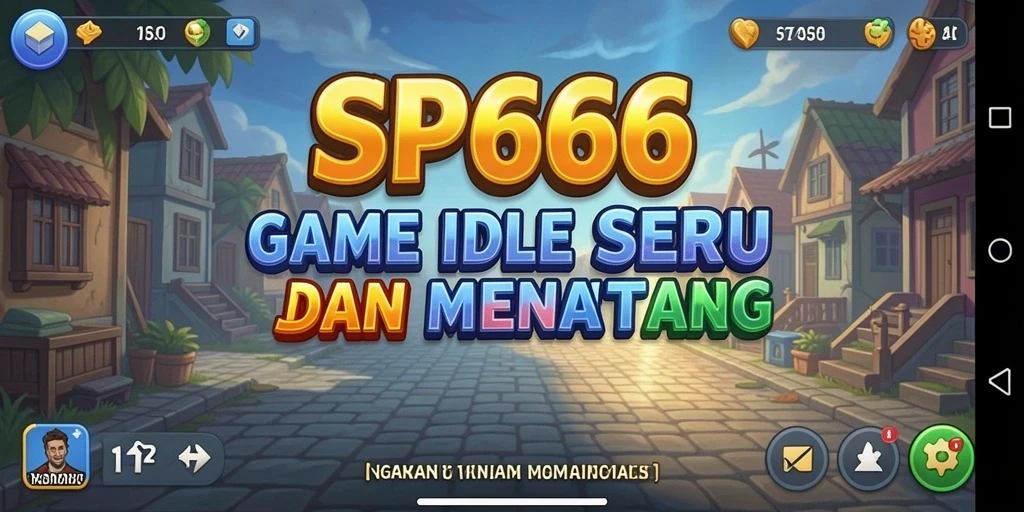 Screenshot utama SP666 menampilkan momen gameplay Idle yang seru.