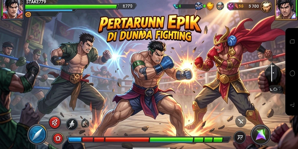 Tampilan gameplay STAKE779 yang menegangkan dan seru.