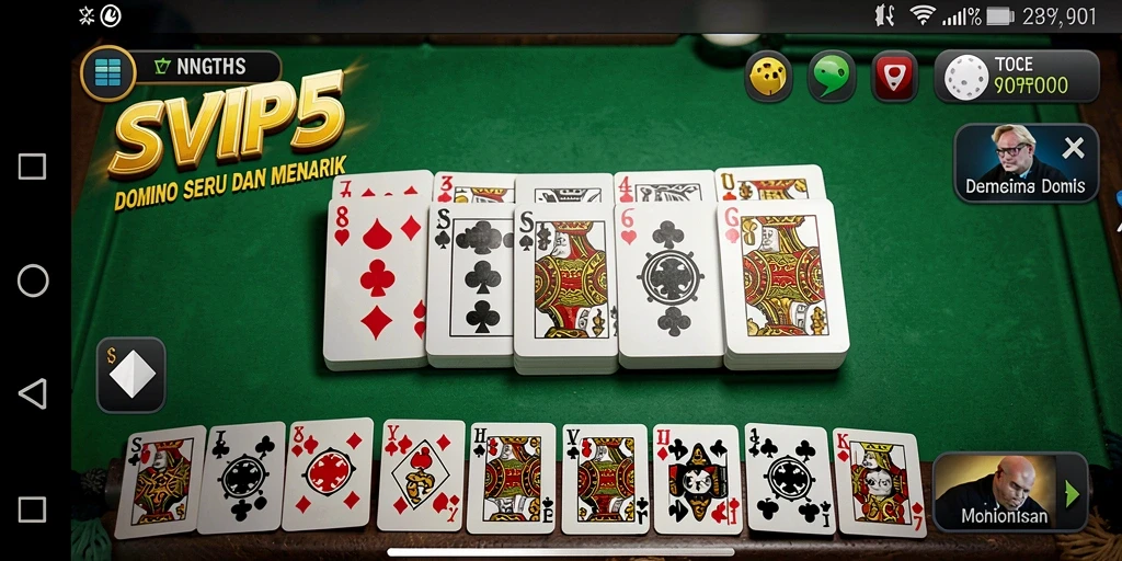 Gameplay menarik SVIP5 dengan berbagai mode Domino.