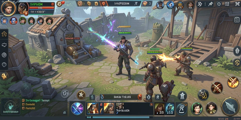 Tampilan gameplay SLG yang menantang dan strategis di SVIPSIDN.