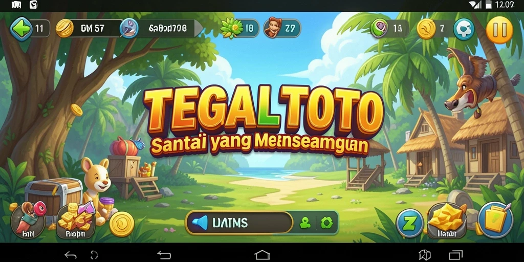 Screenshot gameplay TEGALTOTO menampilkan keseruan permainan.