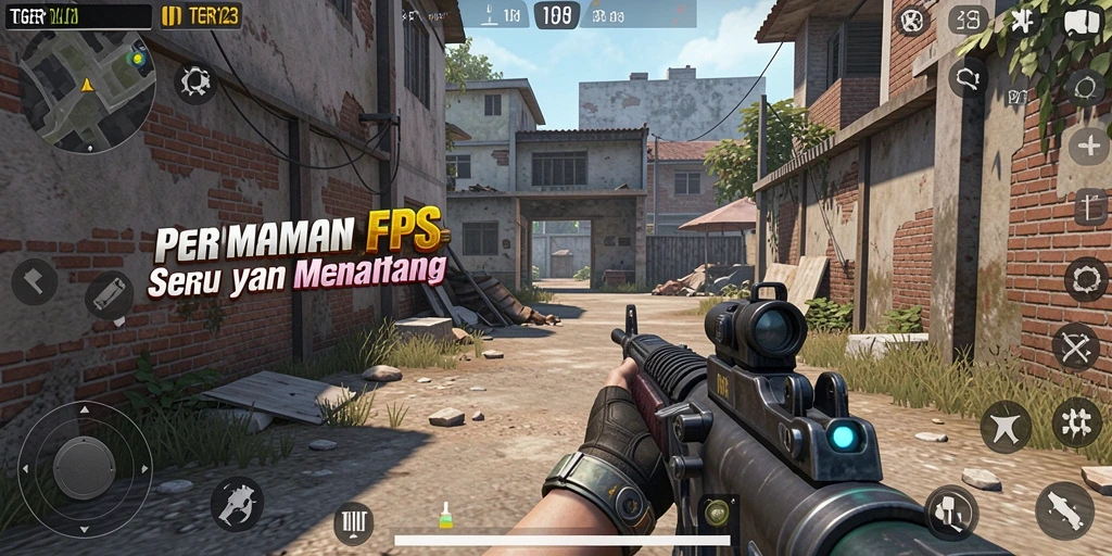 Tampilan gamplay intens TGER123 yang mendebarkan dan penuh aksi.