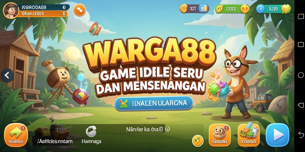Tampilan gameplay <strong>WARGA88</strong> yang menarik dan penuh warna.