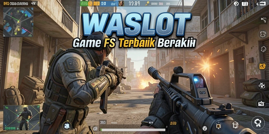 Gameplay menarik dari WASLOT dalam aksi FPS yang mendebarkan.