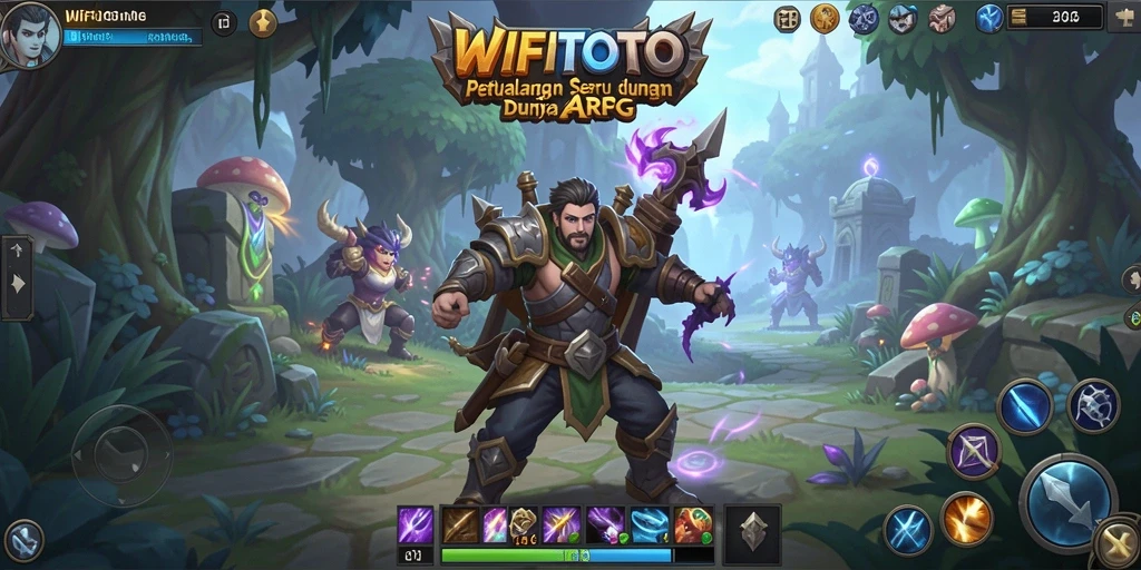 Tampilan menakjubkan dari aksi pertarungan di WIFITOTO.
